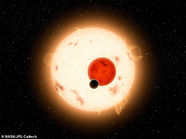 انطباع الفنان عن كوكب خارج المجموعة الشمسية Kepler-16b ، أكثر الكواكب 