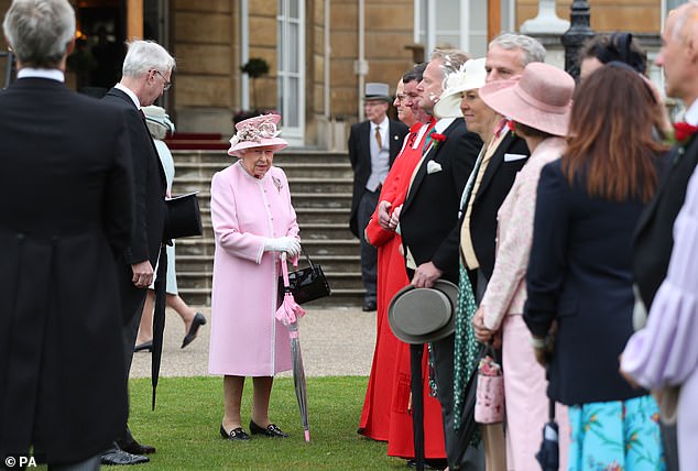 2019 - حضرت الملكة حفلة حديقة في قصر باكنغهام في لندن في 29 مايو 2019