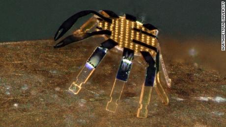 يخترع مهندسو نورث وسترن أصغر روبوتات متحركة في العالم يتم التحكم فيها عن بعد 