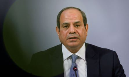 عبد الفتاح السيسي رئيس مصر.